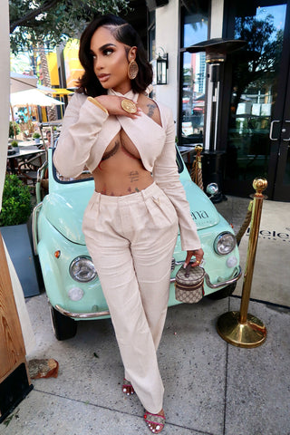 3 piece linen set