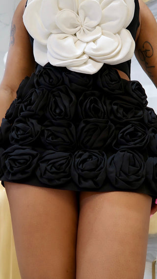 Can I call you Rose Shorts (Black)