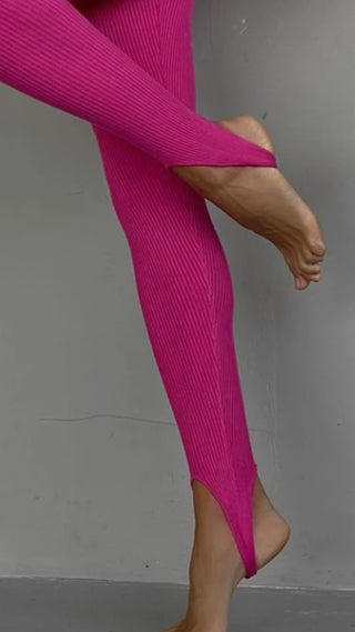 Pink leggings