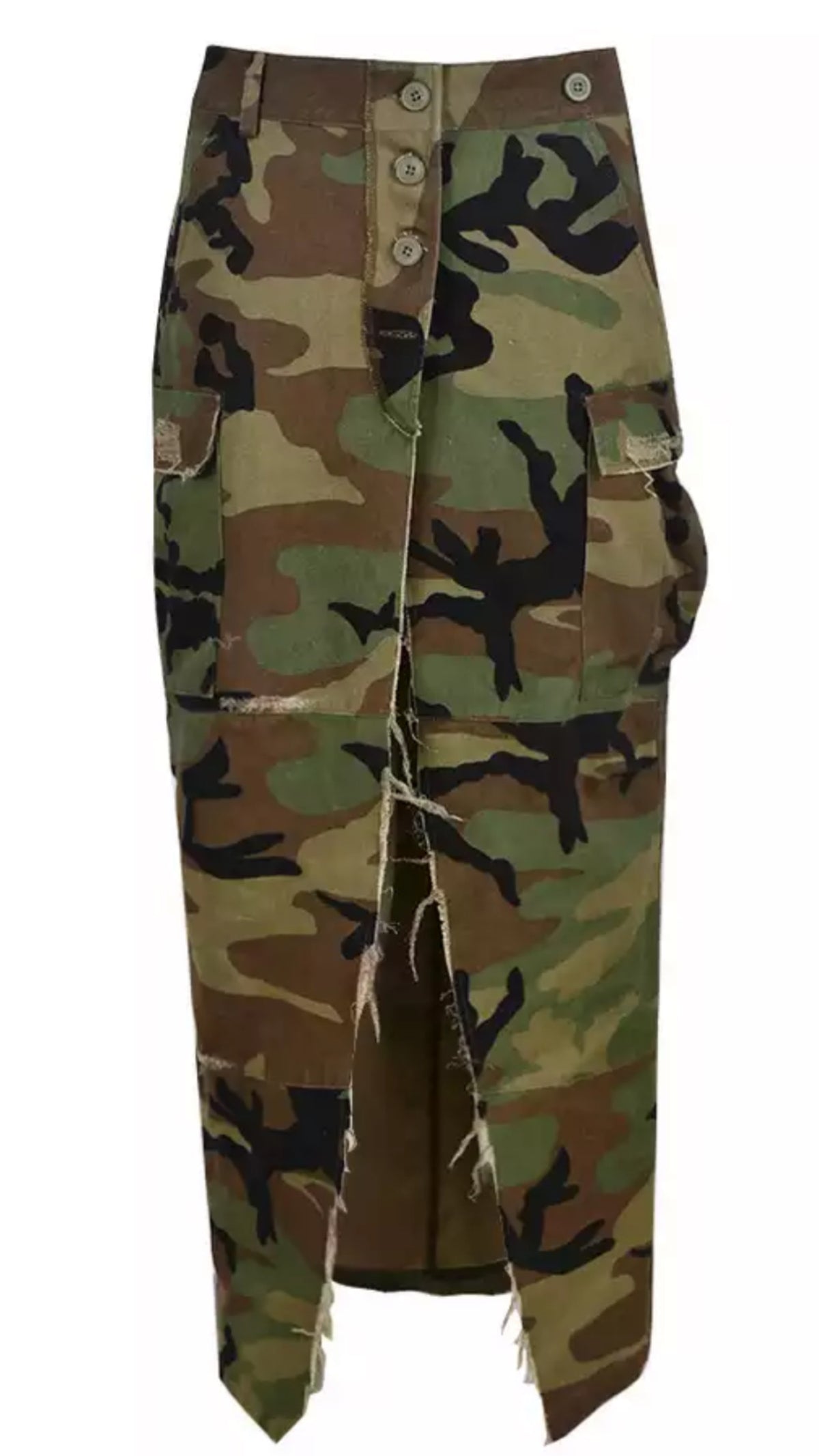 Da Brat || Army Skirt